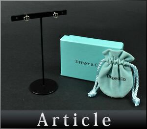 169575□美品 Tiffany&co ティファニー アップル ピアス アクセサリー Sv925 スターリング シルバー リンゴ レディース 箱付/ E