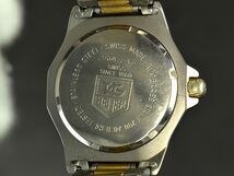 168866□ 動作確認済 TAG Heuer タグホイヤー 3000プロフェッショナル 腕時計 クォーツ デイト 3針 934.213 メンズ アナログ/ D_画像9