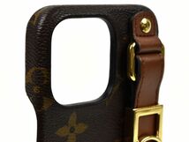 169744〇 LOUIS VUITTON ヴィトン iPhone バンパー 13Pro iPhone ケース スマホケース スマホカバー M81214 ドーフィーヌ モノグラム/ G_画像5