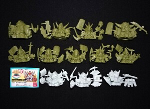 未切り【ガンドランダー 闇の黙示録5・12/13種セミコンプ①】美品・元祖SDガンダム・BB戦士・当時物・ワタル・グランゾート・キン消し