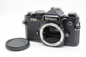 ニコン Nikon FE2 ボディ ブラック ＋ データバック MF-16 フィルム一眼レフカメラ Body #Z3239