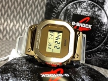 NEWモデル 新品 CASIO カシオ 正規品 G-SHOCK Gショック ジーショック 腕時計 防水 ２０気圧防水 多機能腕時計 ゴールドメタル スケルトン_画像7