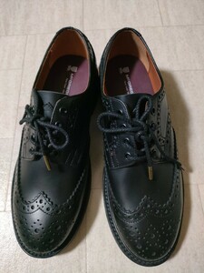 サイズ：26.5cm　未使用品　McGREGOR(マックレガー）100周年記念モデル　グッドイヤーウェルト製法　革靴　ウイングチップ　レザー