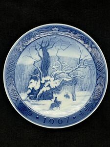 ROYAL COPENHAGEN year plate ロイヤルコペンハーゲン 1967 イヤープレート食器