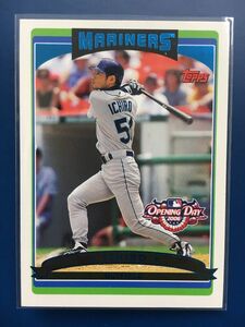 2006 Topps #58 Ichiro Opening Day イチロー　トレーディングカード　シアトル・マリナーズ　鈴木一朗