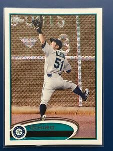 2012 Topps #537 Ichiro MLB　メジャーリーグ　シアトル・マリナーズ　鈴木一朗　イチロートレーディングカード