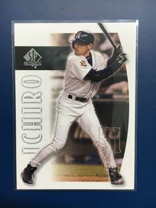 2002 Upper Deck SP Authentic #12 イチロー　トレーディングカード　ICHIRO シアトル・マリナーズ　鈴木一朗