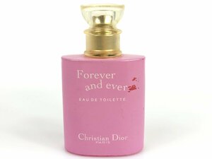 クリスチャン・ディオール　Christian Dior　フォーエバー＆エバー　Forever and ever　オードトワレ　スプレー　50ml　残量：7割　YK-5173