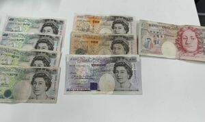 110ポンド　旧紙幣 イギリス 