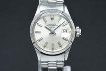 ジャンクROLEX OYSTER PERPETUAL -DATE- Ref:6519 Cal:1161 ロレックス オイスターパーペチュアルデイト レディース腕時計 自動巻き■20916_画像1