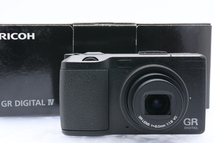 RICOH GR DIGITAL IV / GR LENS 60mm F1.9 VC リコー コンパクトデジタルカメラ 箱付_画像1
