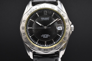 ORIENT 5BAR オリエント Ref：597704-60CS オリエント 自動巻き ブラックダイヤル デイト ■20576