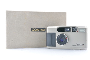 CONTAX T2D / Sonnar 38mm F2.8 T* チタンシルバー コンタックス フィルムカメラ AFコンパクトカメラ ■20796