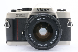 Nikon FM10 + Ai-s Zoom-NIKKOR 35-70mm F3.5-4.8 ニコン MF一眼レフ ズームレンズ