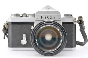 Nikon F アイレベル 712万台 + 非AI 43-86mm F3.5 ニコン フィルムカメラ レンズ