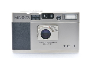 MINOLTA TC-1 / MINOLTA G-ROKKOR 28mm F3.5 ミノルタ AFコンパクトフィルムカメラ