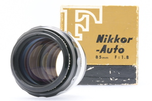 Nikon 非Ai NIKKOR-H Auto 85mm F1.8 Fマウント ニコン 中望遠 単焦点 MF一眼用交換レンズ