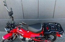 新車未使用　HONDA　CT125　ハンターカブ　レッド　2023年式　エンジン始動　未登録　バイク　小型二輪　車両　キャンプ　釣り　アウトドア_画像7