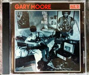 【同梱可】Gary Moore/ゲイリー・ムーア Still Got The Blues/スティル・ゴット・ザ・ブルーズ　輸入盤ケース裏面に1.5ｃｍほどのヒビあり