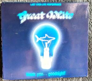 【同梱可】THANK YOU... GOODNIGHT! GREAT WHITE グレイト・ホワイト　輸入盤