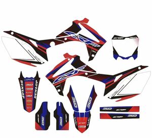 CRF250 14-17 CRF450 13-16グラフィック デカール セット 未使用品 【B】HONDA オフロード　レーサー KX YZ RM H1 YAMAHA SUZUKI 