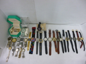 【T17110】メンズ・レディース腕時計 おまとめ SWATCH・TISSOT・ORIENT・GUESS・MARC JACOBS・CASIO g-shock mini・agnes b. 他 ジャンク品