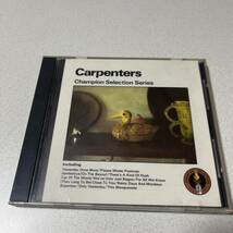 送料120円～ カーペンターズ　ベスト　Carpenters Champion Selection Series 　最終価格、落札無ければ出品終了_画像1