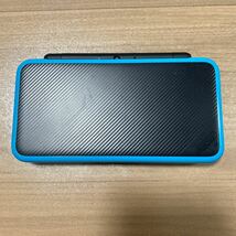 Nintendo 任天堂 New ニンテンドー 2DS ブラック×ターコイズ 動作品 中古_画像1