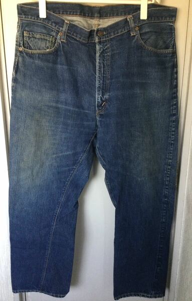 良好◎70's リーバイスLevi's 505 Big E オリジナルW40 ヴィンテージ/検501xx 66前期赤ミミ606Lee101BZ濃紺60's激レア蜂の巣鬼ヒゲ70505