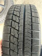 【バリ溝】【4本】195/55R16 １６×６．５Ｊ ５穴 １１４．３ ＋４５ ブリヂストン　スタッドレス　ＶＲＸ_画像6