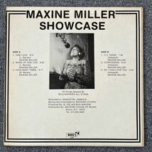 MAXINE MILLER SHOWCASE LP レアオリジナル盤 wackie's ワッキーズ_画像2