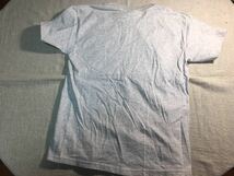 Hanes tシャツ　杢グレー Fabric Made in USA assembled in Mexico_画像4