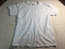 Hanes tシャツ　杢グレー Fabric Made in USA assembled in Mexico_画像1