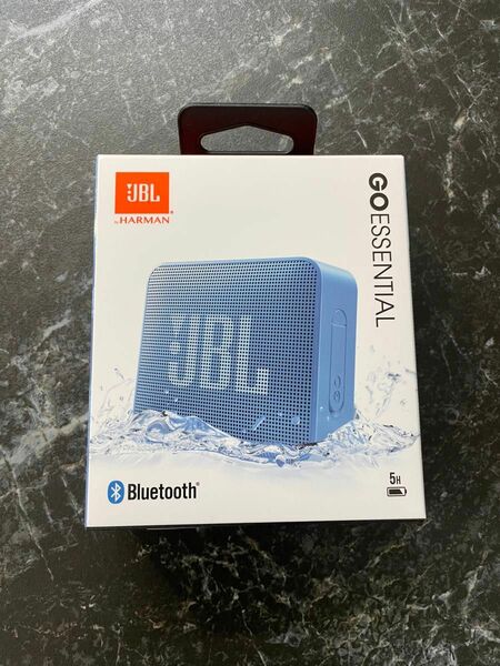 新品、未開封　JBL Go Essential Bluetooth 　ブルー　防水スピーカー