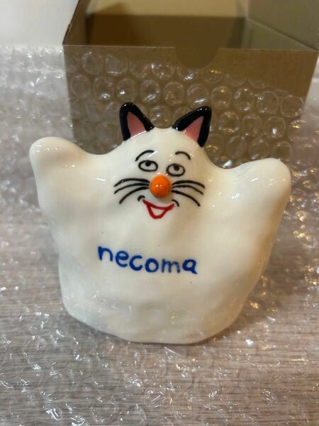 hongama ホンガマ　ゴースト　キャット　ネコ　ねこ　猫　cat 陶器 猫耳 黒