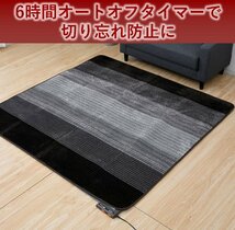 N)限定1点/新品　ホットカーペット カバー付き (3畳タイプ)　Y.ZG-3.02DBR(管理番号No-IN)_画像3