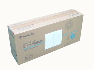 ●BB● 新品 30cm 押しボタン式 リビング扇風機 ハイタイプ 風量3段階・切タイマー YH.T-T.30(W) ホワイト (管理RT1-61) (No-1)