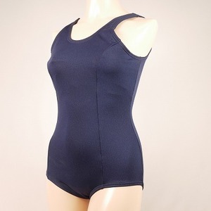 4650 женский купальный костюм простой дизайн One-piece купальный костюм 160 размер темно-синий серия анонимность рассылка 