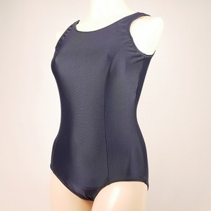 4689 ион женский купальный костюм простой дизайн One-piece купальный костюм 150 размер темно-синий серия анонимность рассылка 