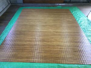 SJ83[..] bamboo rug bamboo carpet 261×352 largish 