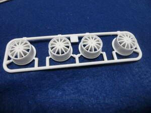  new goods small diameter low height wheel PP wheel fins white spot sale *W②*( non-standard-sized mail )*2* Tamiya 