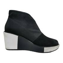 UNITED NUDE Bonnie Wedge Booties 38 Black ユナイテッドヌード 厚底 ショートブーツ ウェッジソール 黒/ブラック 24cm(38)_画像4