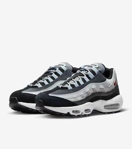 ナイキ NIKE エア マックス 95　AIRMAX 黒 ブラック　ホワイトグレー　90 95 96 97スニーカー 灰 白 28