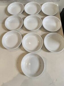 白 小皿 銘々皿 取り皿 10枚セット ベリー皿 白い食器 飲食店などに