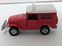 トミカ 特注 トヨタ ランドクルーザー FJ40V レッド × ホワイトルーフ 赤 × 白 TOMICA TOYOTA 白箱付_画像5