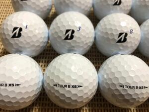 Потерянный мяч 12 шаров ☆ Bridgestone Golf Tour B XS 2022 Модель ☆ Тигр