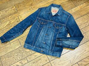 A2830 リーバイス Levis◆デニム ジャケット/ジージャン メンズS インディゴ ソフト生地 　美品