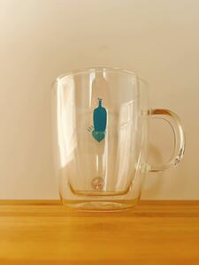 HUMAN MADE ヒューマンメイド Blue Bottle ブルーボトル DOUBLE WALL ダブルウォールグラス GLASS MUG NIGO マグカップ 新品未使用品