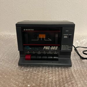SANYO Sanyo cassette deck PHC-DRII data recorder made in Japan used 
