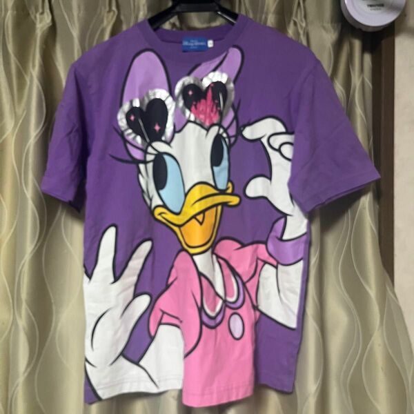 ディズニー　デイジー　Tシャツ　Mサイズ